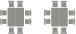 room arrangement diagram, island