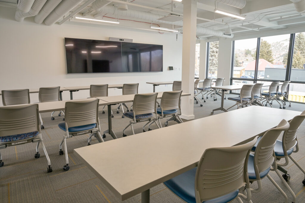 Conference room at Morgridge Commons - Basalt